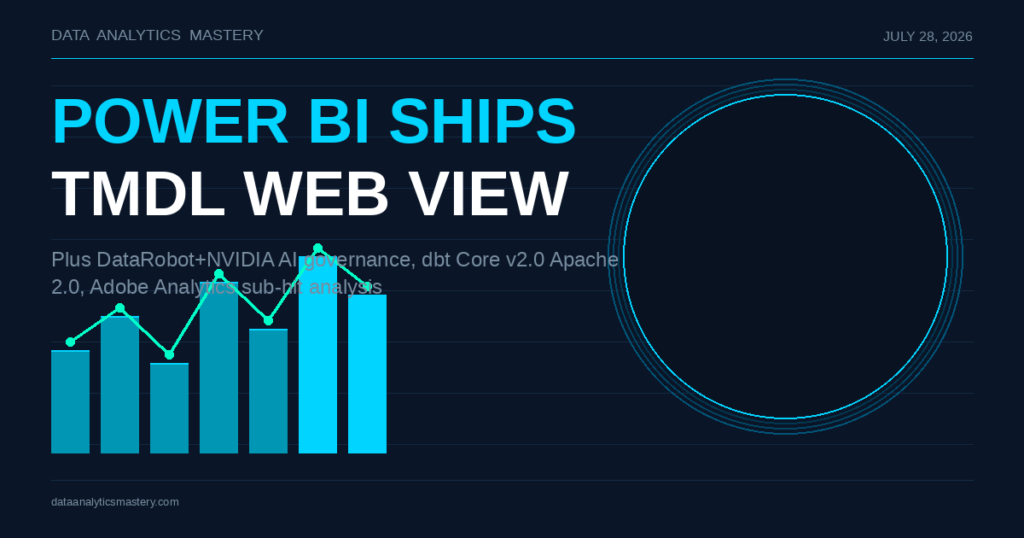 Data Analytics News: Power BI Ships TMDL Web View - featured image 5